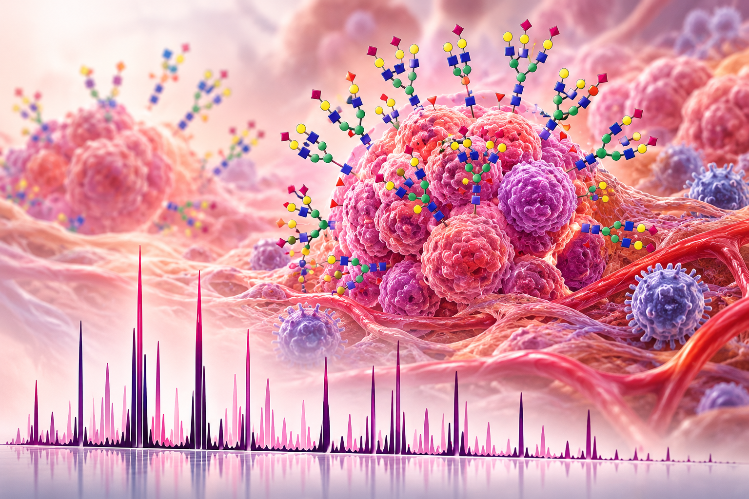 GAREG Scientific Glycan Mass Spectrometry Illustration